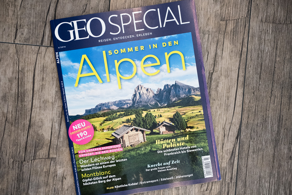 GEO Cover 19 Seiten Innenteil