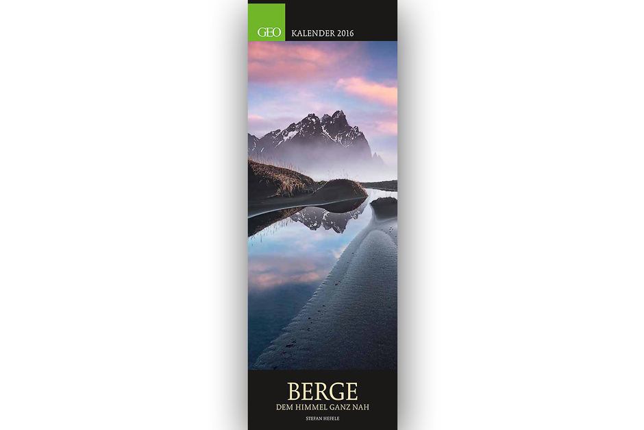 GEO, Kalender, Berge, Stefan, Hefele, 2016