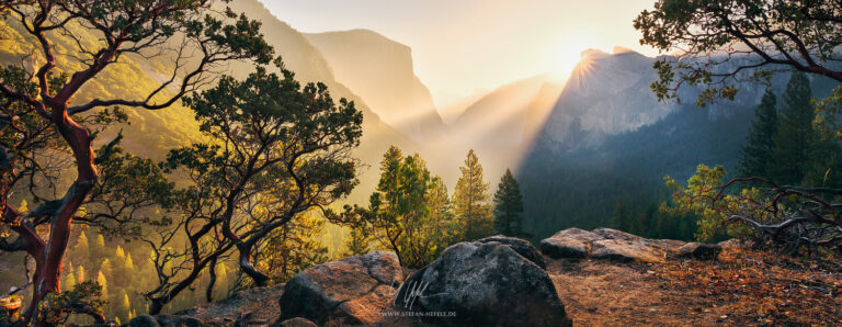 USA, America, California, Yosemite, National Park, tunnel, view, light, backlight, mood, sun, rays, tree, rocks, colors, panorama, Stefan, Hefele, photography, landscape, D800E