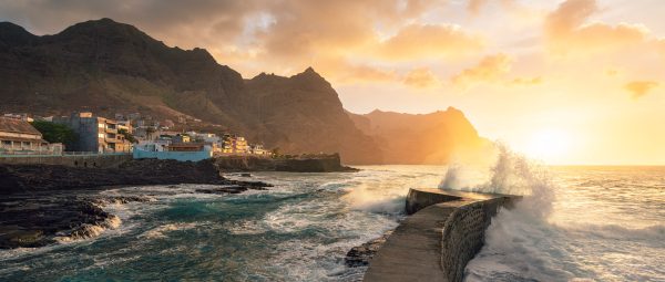 Sunset in Ponta do Sol Harbour - Santo Antao - Cape Verde