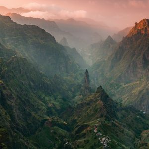 Fantastic view into the Xoxo Valley on Santo Antao - Cape Verde