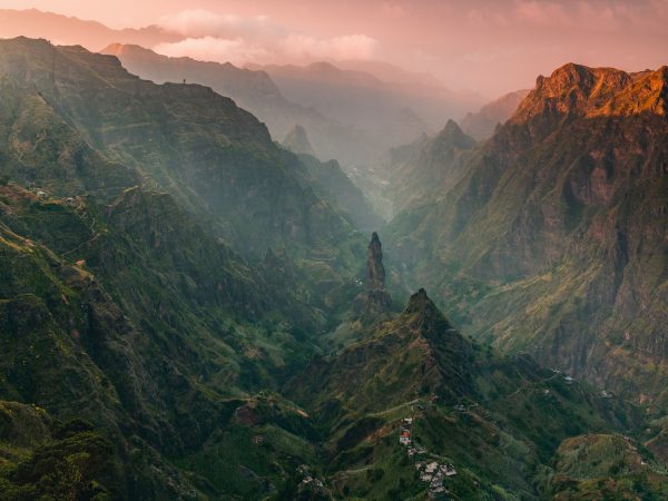 Fantastischer Blick ins Xoxo Tal auf Santo Antao - Kap Verden