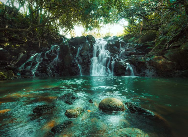 Wasserfall auf Mauritiusq